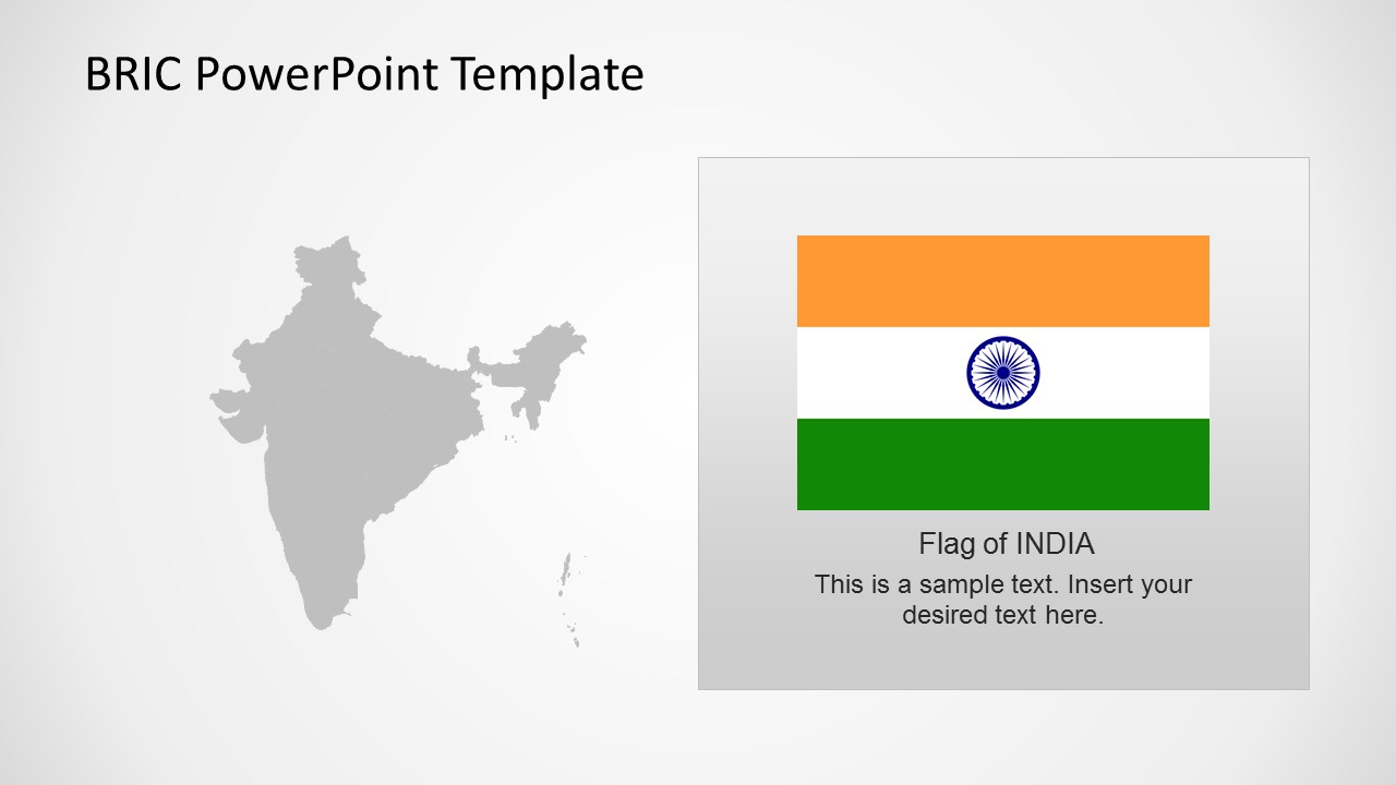 BRIC Maps Template for PowerPoint - SlideModel