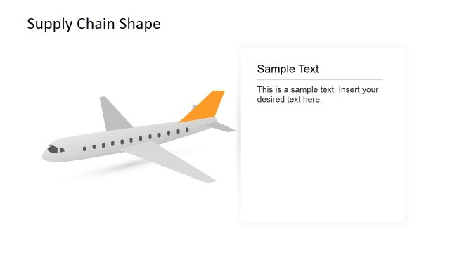 Plane Clipart PowerPoint 3D Shape