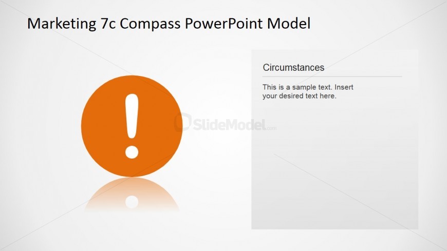 PowerPoint Exclamation Icon Design Slide