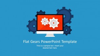 Display Shape for PowerPoint with Gears