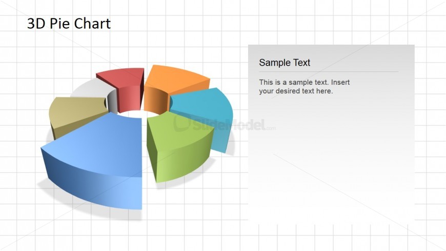 PowerPoint 3D Perspective Donut Chart