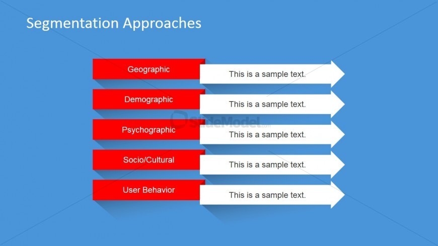 PowerPoint Slide with Segmentation Alternatives