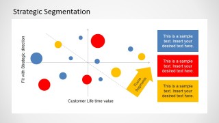 Flat Colorful Focus Strategic Segment STP Map