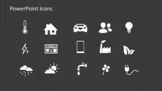 Energy PowerPoint Icons for Presentations