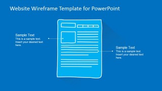 PowerPoint Services Description Mockup Webpage