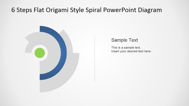 Spiral Origami Innovative PowerPoint Design