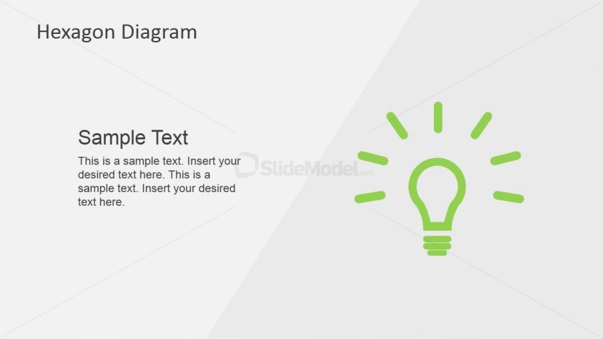 Lightbulb Template for Amazing Business Ideas