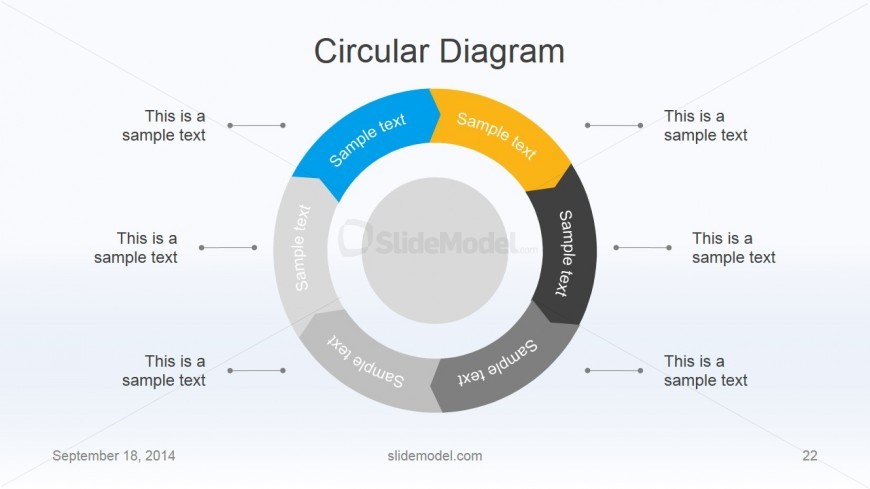 Circular diagram. Diagram Design.