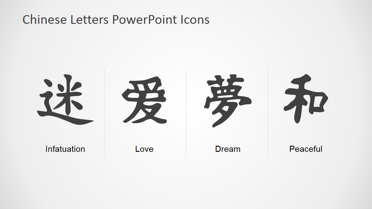 chinese alphabet powerpoint template slidemodel