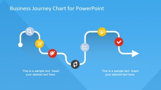 Business Journey Chart with Flat Icons