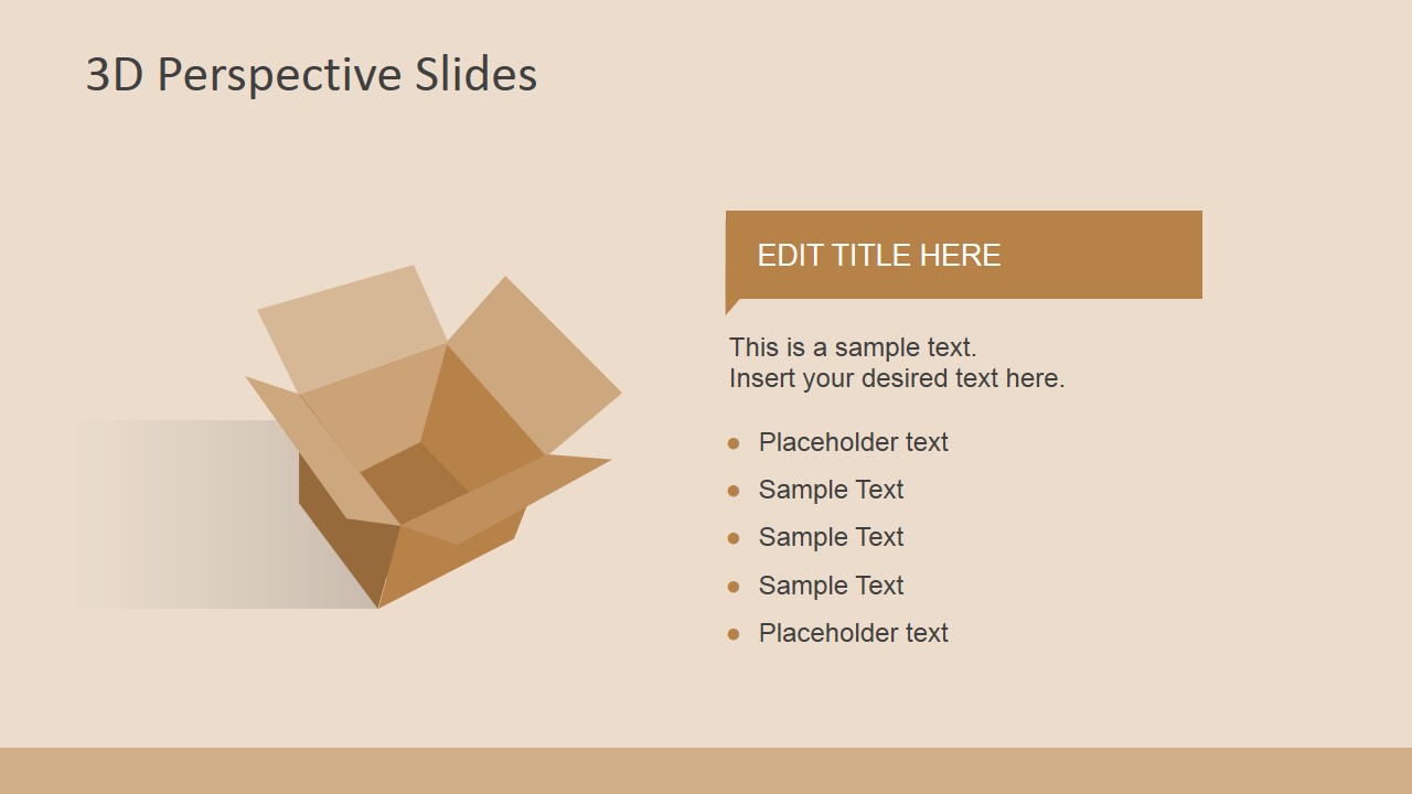 3d Box Shapes For Powerpoint Slidemodel