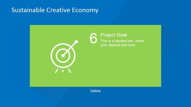 Project Goals Definitions Step PowerPoint Slide