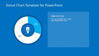 30/70 Donut Chart Energy Slide Design