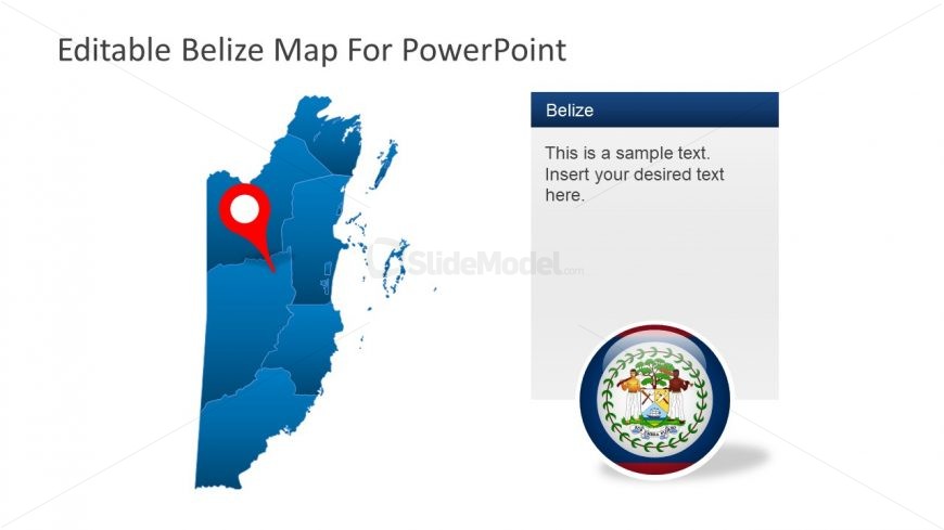 PPT Outline Silhouette Map