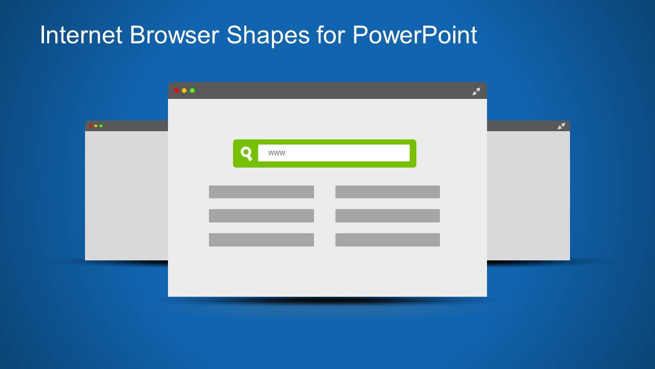 Internet Browser Clipart PowerPoint Slide