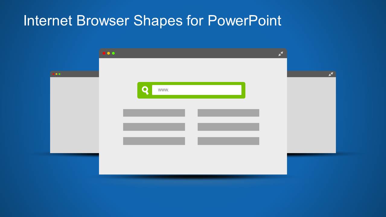 Web Browser Clipart Template For Powerpoint Slidemodel