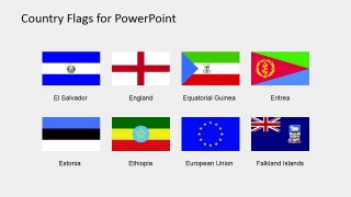 Colorful Flags Clipart