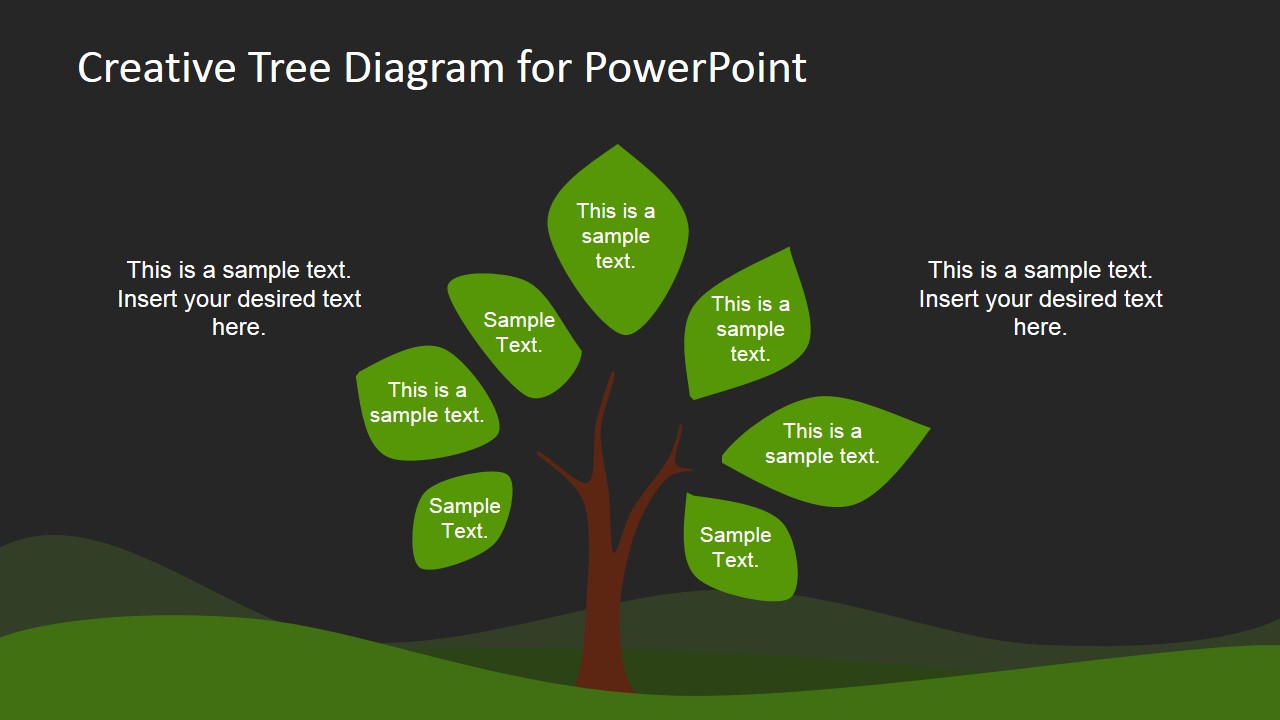 how-to-make-a-tree-diagram-in-powerpoint-free-slide