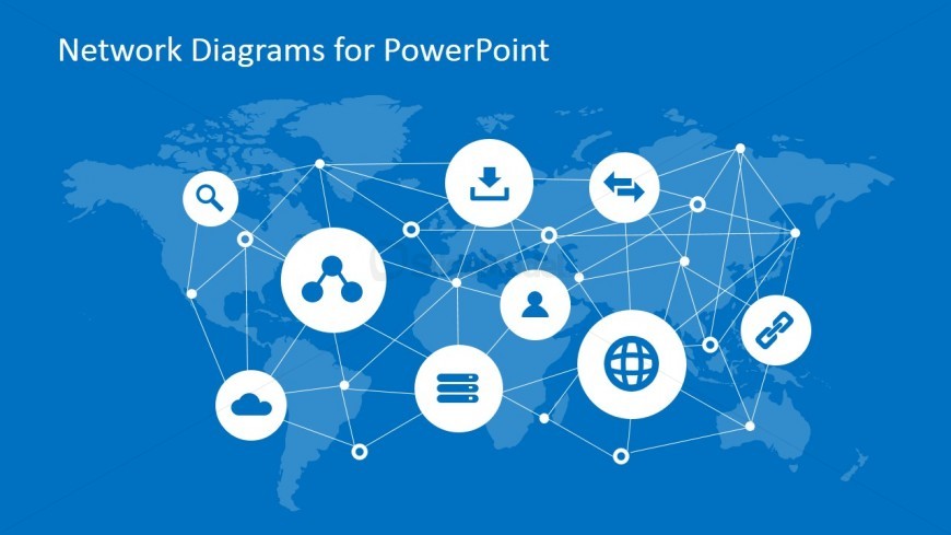 Global Connectivity Slide Design for PowerPoint - SlideModel