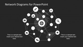 Connectivity Network Diagram for PowerPoint