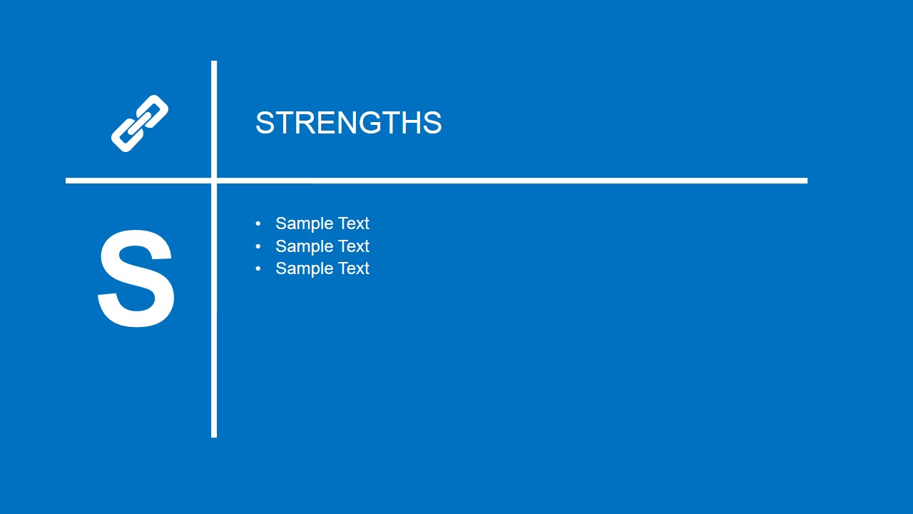 Strengths Slide Design for PowerPoint