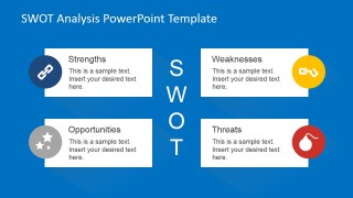 Animated SWOT Analysis PowerPoint Template - SlideModel