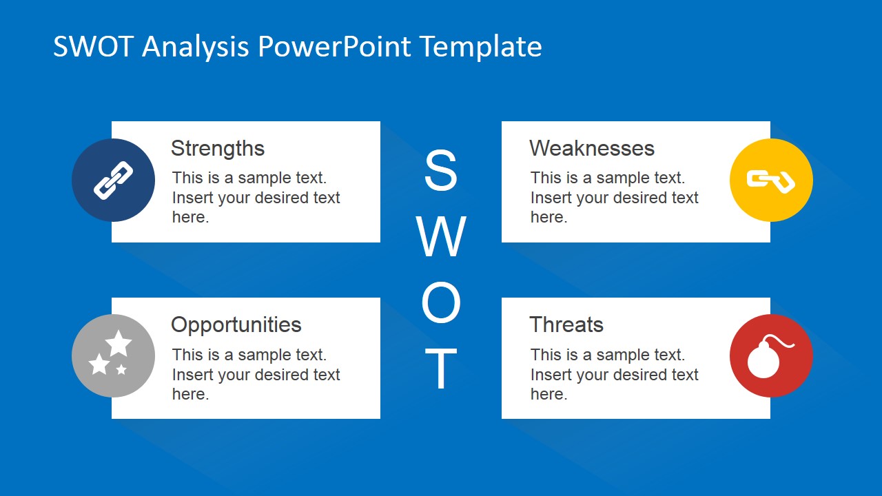 Как сделать swot анализ в powerpoint