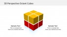 3D Perspective Octant Cubes - SlideModel
