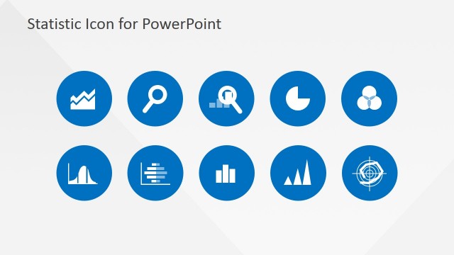 Professional Statistics PowerPoint Icons