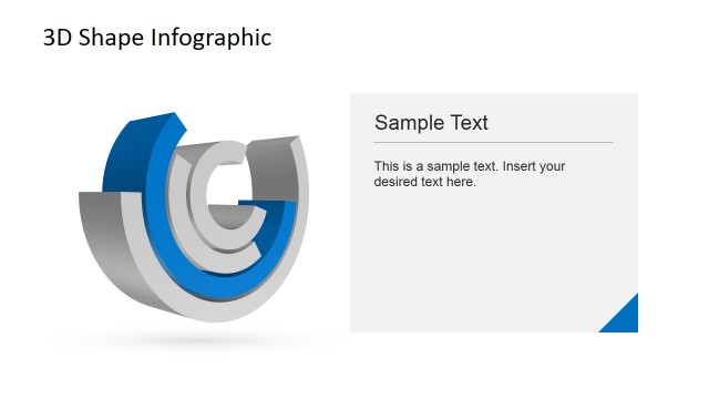 Third Layer Highlighted Concentric Cylinder 3D Diagram