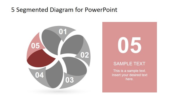5 Segments Spherical Diagram – Step 5