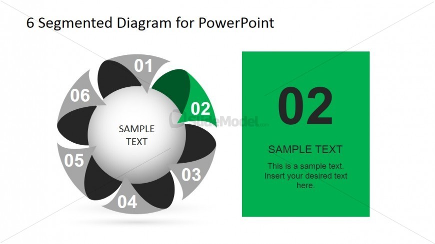 6 Segmented Diagram Step Number Two