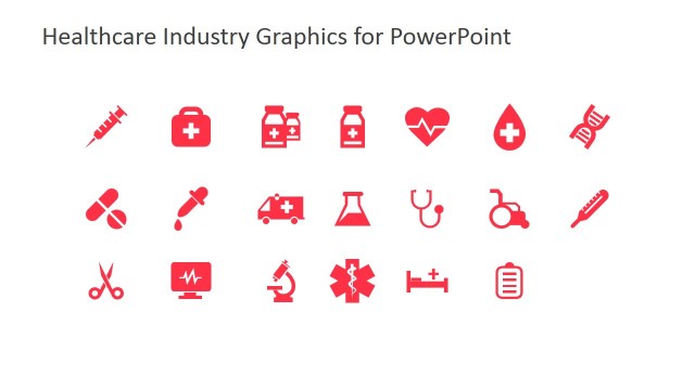 Clip Art Icons for PowerPoint Featuring Medicine