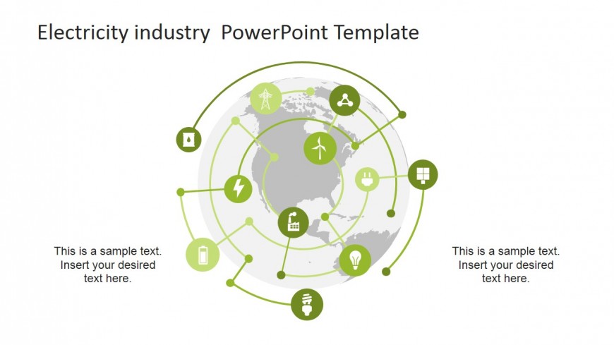 World Electricity Diagram Theme