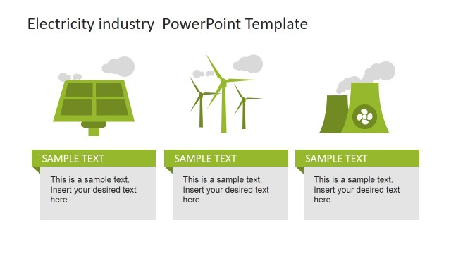 Electricity Industry PowerPoint Green Energy