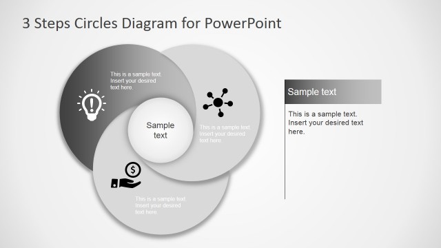 First Step of Circular Diagram for PowerPoint
