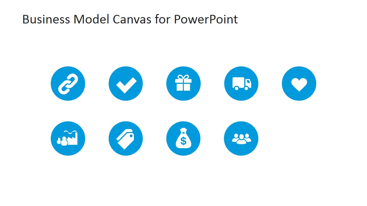 Business Model Canvas PowerPoint Icons - SlideModel