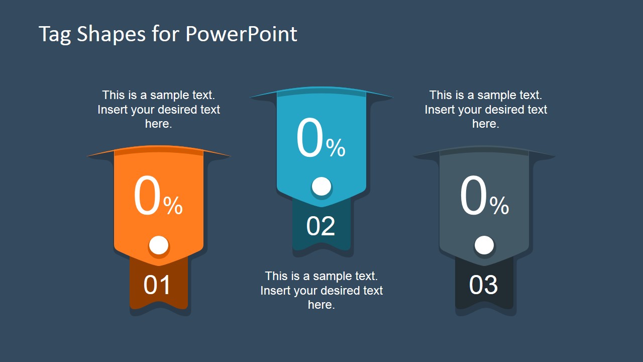 Modern Flat Tag Template for Presentations