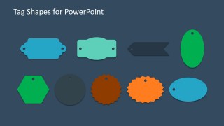 Modern Presentations through PowerPoint Flat Tags