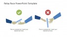 Received and Dropped Baton PowerPoint Clipart