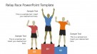 Runners on the Podium PowerPoint Shapes