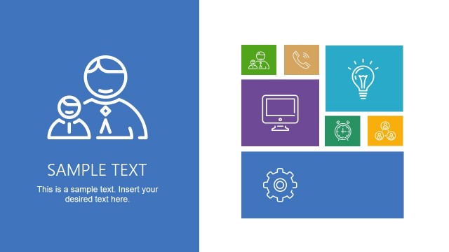 Left Tile Pane Clipart with Composite Tile in Rigth Pane