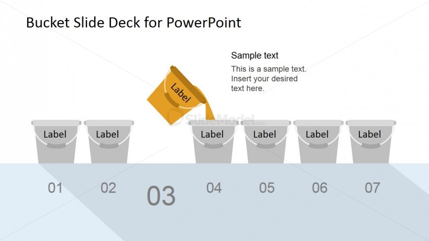 Single Yellow Bucket Third Steps Diagram