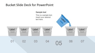 Light Blue Bucket Fifth Step Diagram