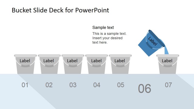 Bucketing Test Process Diagram for PowerPoint
