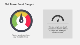 Flat Colorful Gauge Illustration