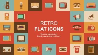 Technology Retro Flat Icons for PowerPoint