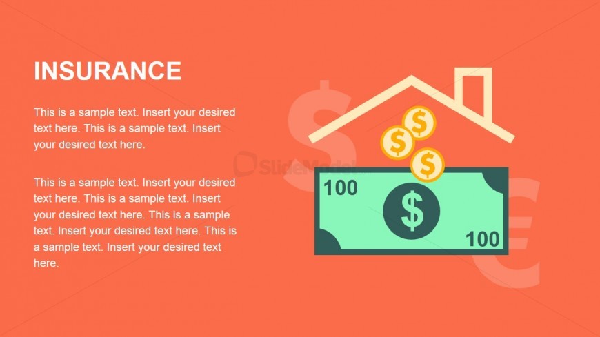 Flat Insurance Design for PowerPoint