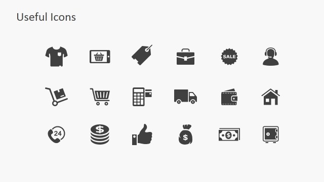 E-Commerce PowerPoint Generic Icons