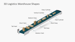 PPT Shapes Skyview 3D Conveyor Belt 